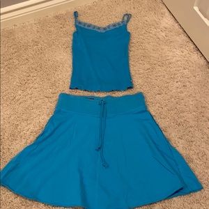 Twisted Heart matching skirt set